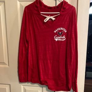 Soft as a grape National Capitols hoodie size L